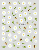 Nail Sticker 3D - 1527 - Flowers