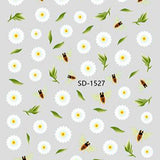 Nail Sticker 3D - 1527 - Flowers