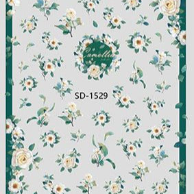 Nail Sticker 3D - 1529 - Flowers