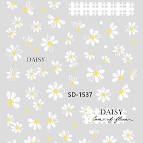Nail Sticker 3D - 1537 - Flowers