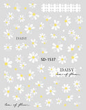 Nail Sticker 3D - 1537 - Flowers