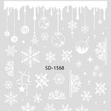 Nail Sticker 3D - 1568 - Christmas