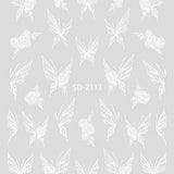 Nail Sticker 3D - 2113 - Butterfly