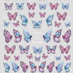 Nail Sticker 3D - 2104 - Butterfly