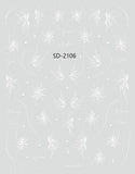 Nail Sticker 3D - 2106 - Décor