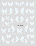 Nail Sticker 3D - 2120 - Butterfly