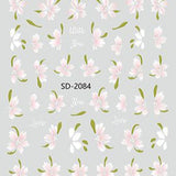 Nail Sticker 3D - 2084 - Flowers