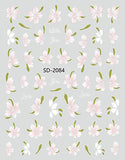 Nail Sticker 3D - 2084 - Flowers