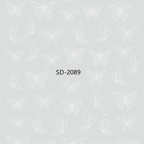 Nail Sticker 3D - 2089 - Butterfly