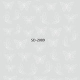 Nail Sticker 3D - 2089 - Butterfly