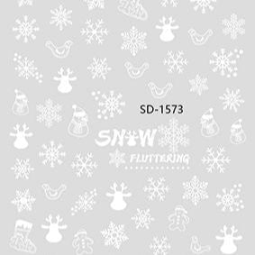 Nail Sticker 3D - SD1573 - Christmas
