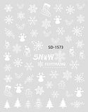 Nail Sticker 3D - SD1573 - Christmas