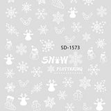 Nail Sticker 3D - SD1573 - Christmas