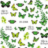 Nail Sticker - 2368 - Butterfly