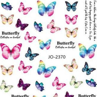 Nail Sticker - 2370 - Butterfly
