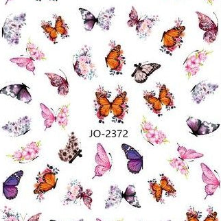 Nail Sticker - 2372 - Butterfly