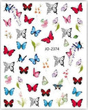 Nail Sticker - 2374 - Butterfly