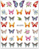 Nail Sticker - 2375 - Butterfly