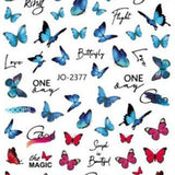 Nail Sticker - 2377 - Butterfly