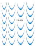 Nail Sticker - 3D French Ombre