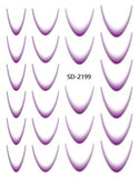 Nail Sticker - 3D French Ombre