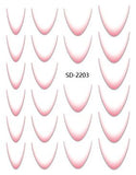 Nail Sticker - 3D French Ombre