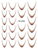 Nail Sticker - 3D French Ombre