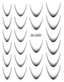 Nail Sticker - 3D French Ombre