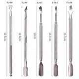 Big Stainless Steel Double Side - Cuticle Pusher / Scoop