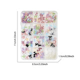Nail Decoration - Bows & Ribbons Mix - 12 Grit Box