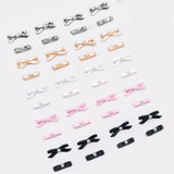 Nail Decoration - Ballet Ribbon Bows & Collar Bars - 10pcs