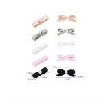 Nail Decoration - Ballet Ribbon Bows & Collar Bars - 10pcs