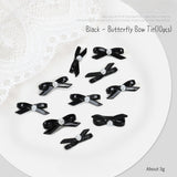 Nail Decoration - Ballet Ribbon Bows & Collar Bars - 10pcs