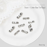 Nail Decoration - Ballet Ribbon Bows & Collar Bars - 10pcs