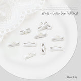 Nail Decoration - Ballet Ribbon Bows & Collar Bars - 10pcs