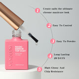 Vendeeni  - UV Gel Polish - Magic Mirror Top Coat