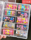 Foil Paper Box Decorative - 4cm x 100cm - 10pcs - 5116