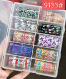 Foil Paper Box Decorative - 4cm x 100cm - 10pcs - 9133