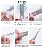 Nail Forms - Tip Sculpting Guide Stickers - YC-42 - 50pcs