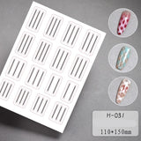 Nail Sticker - Stencil for Airbrushing