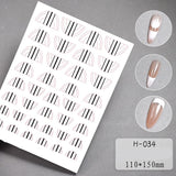 Nail Sticker - Stencil for Airbrushing
