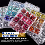 Nail Decoration - Rhinestone Box