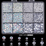 Nail Decoration - Rhinestone Box