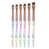 Acrylic Brush Set - 6pcs