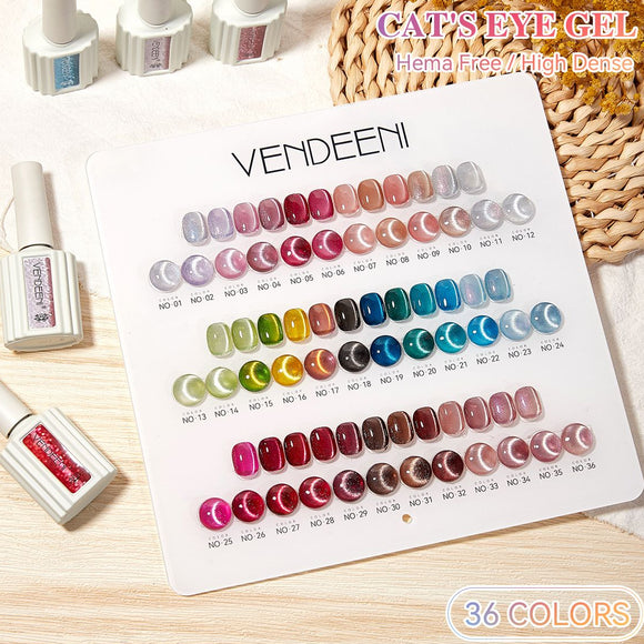 Vendeeni - Cat Eye - UV Gel Polish - Hema Free