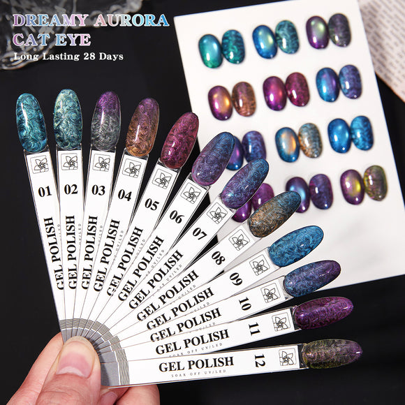 Vendeeni - Cat Eye - UV Gel Polish - Dreamy Aurora