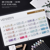 Vendeeni - Cat Eye - UV Gel Polish - AI-01