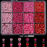 Nail Decoration - Rhinestone Box