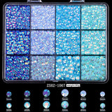 Nail Decoration - Rhinestone Box