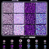 Nail Decoration - Rhinestone Box